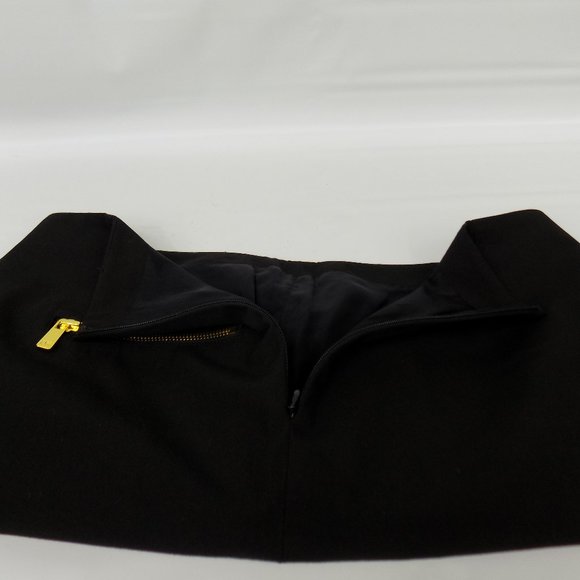 Michael Kors Black Mini-Skirt Size 8P - Picture 4 of 7